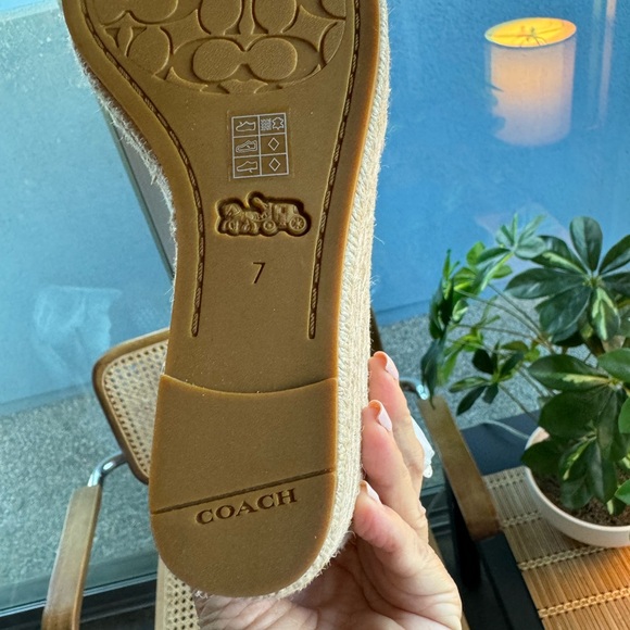 NEW! Coach espadrilles - Picture 12 of 12